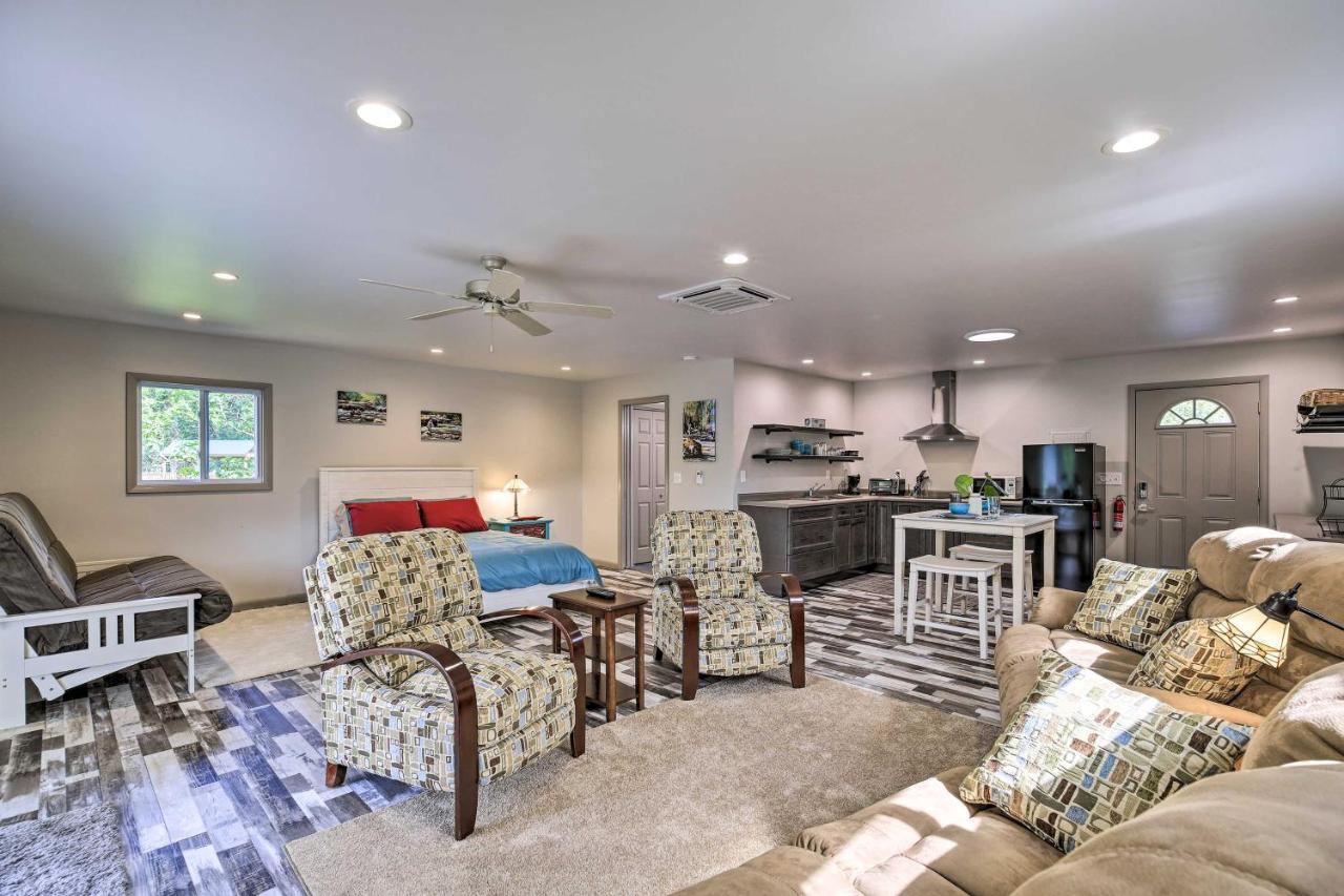 Riverfront Elizabethton Detached Studio With Grill Esterno foto